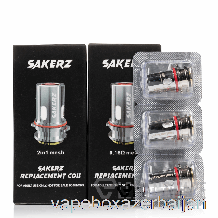 Vape Box Azerbaijan Horizon SAKERZ Replacement Coils 0.4ohm SAKERZ Coils